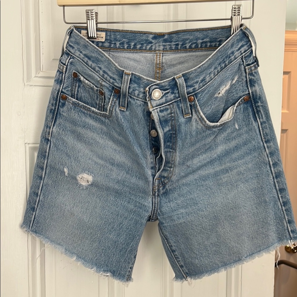 Levi’s 501 Denim Cut-off Shorts - Women Size 27